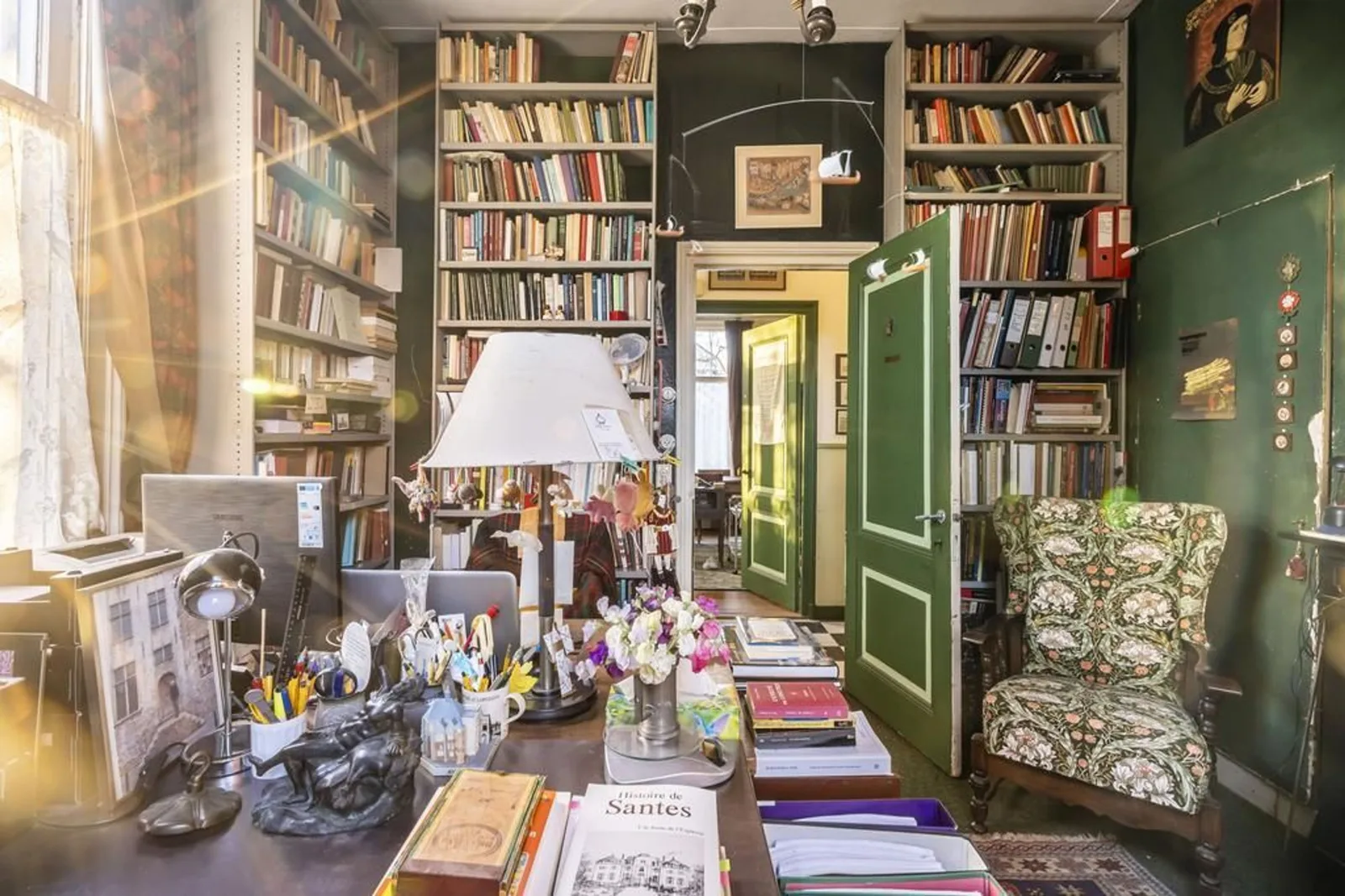 Huize Le Forestel, Baarn – werkkamer