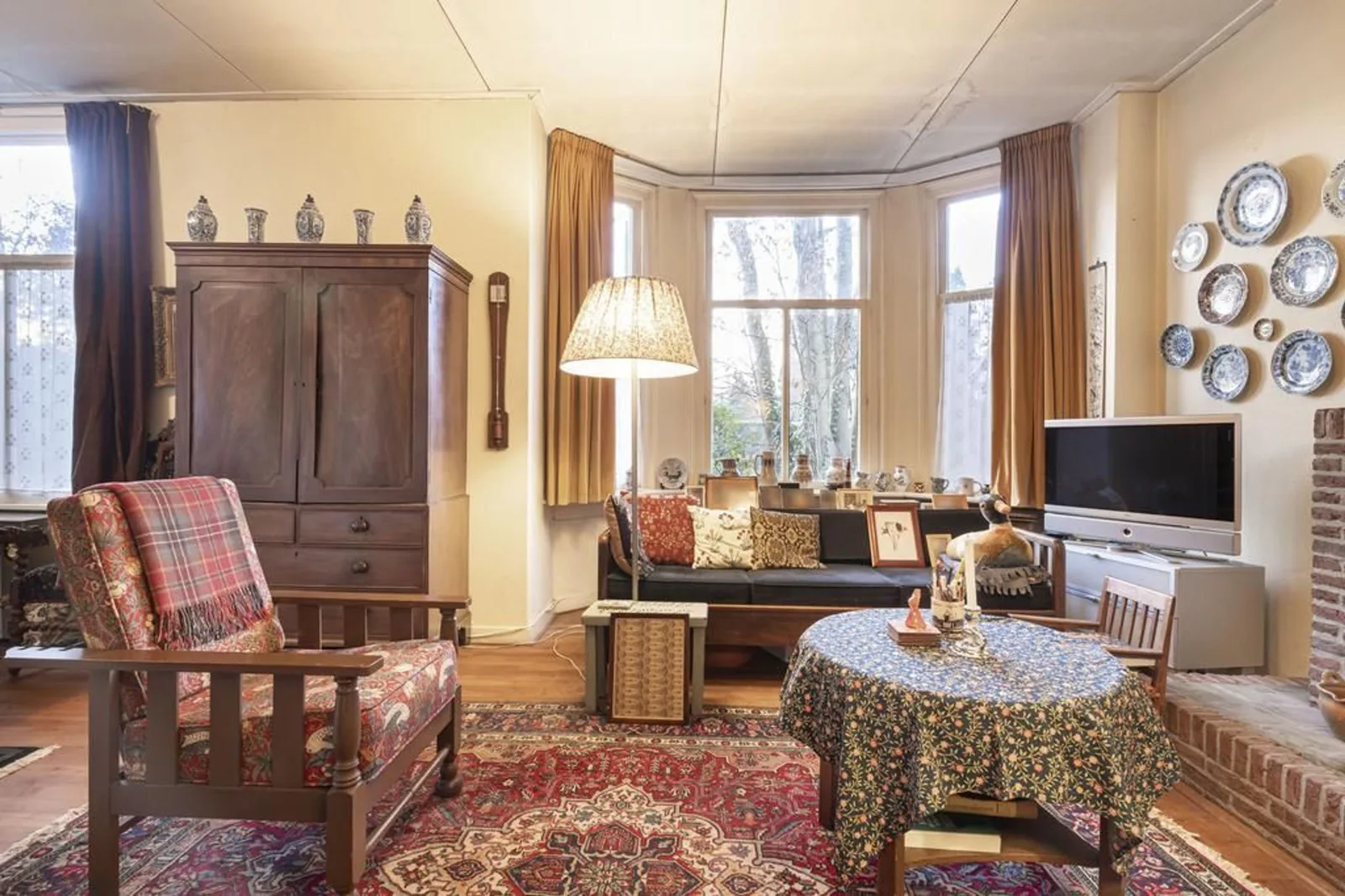 Huize Le Forestel, Baarn – woonkamer