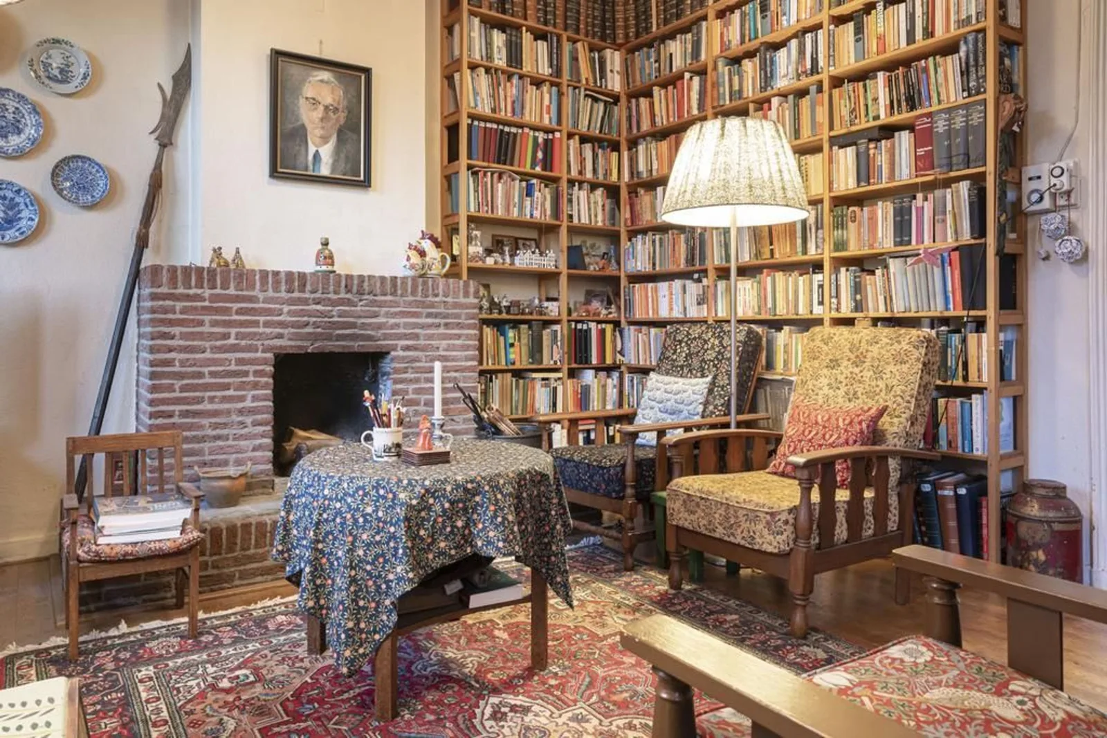 Huize Le Forestel, Baarn – woonkamer
