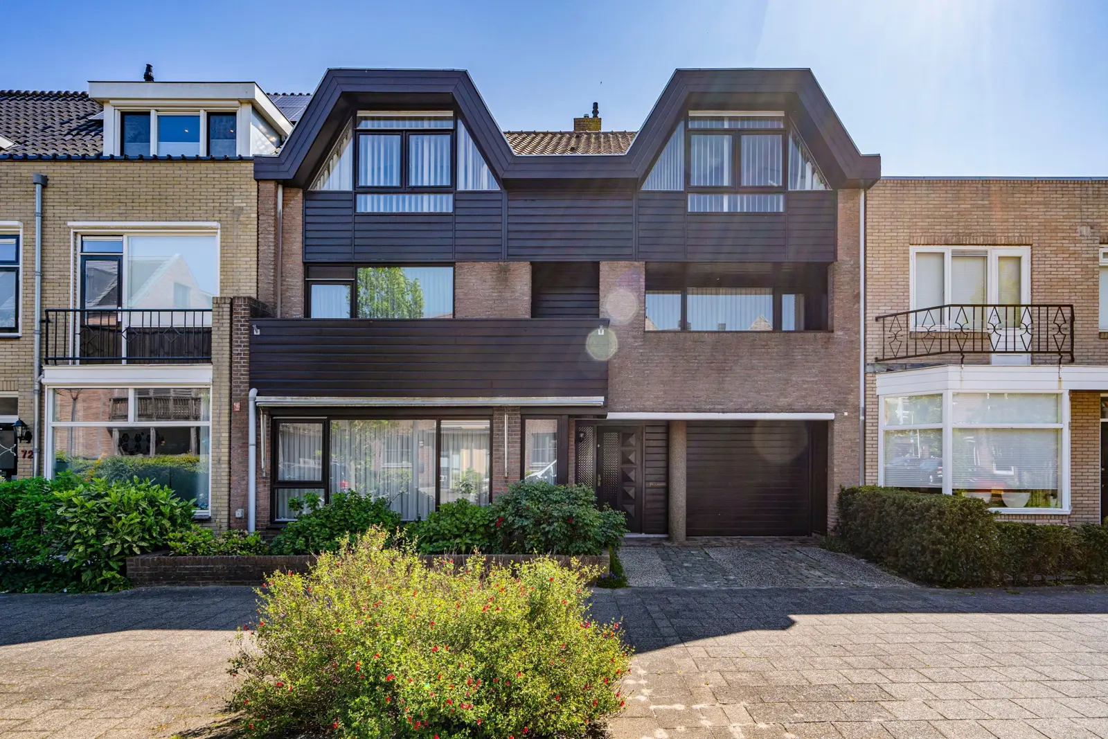 Stadsvilla Ouddiemerlaan, Diemen – de straatgevel