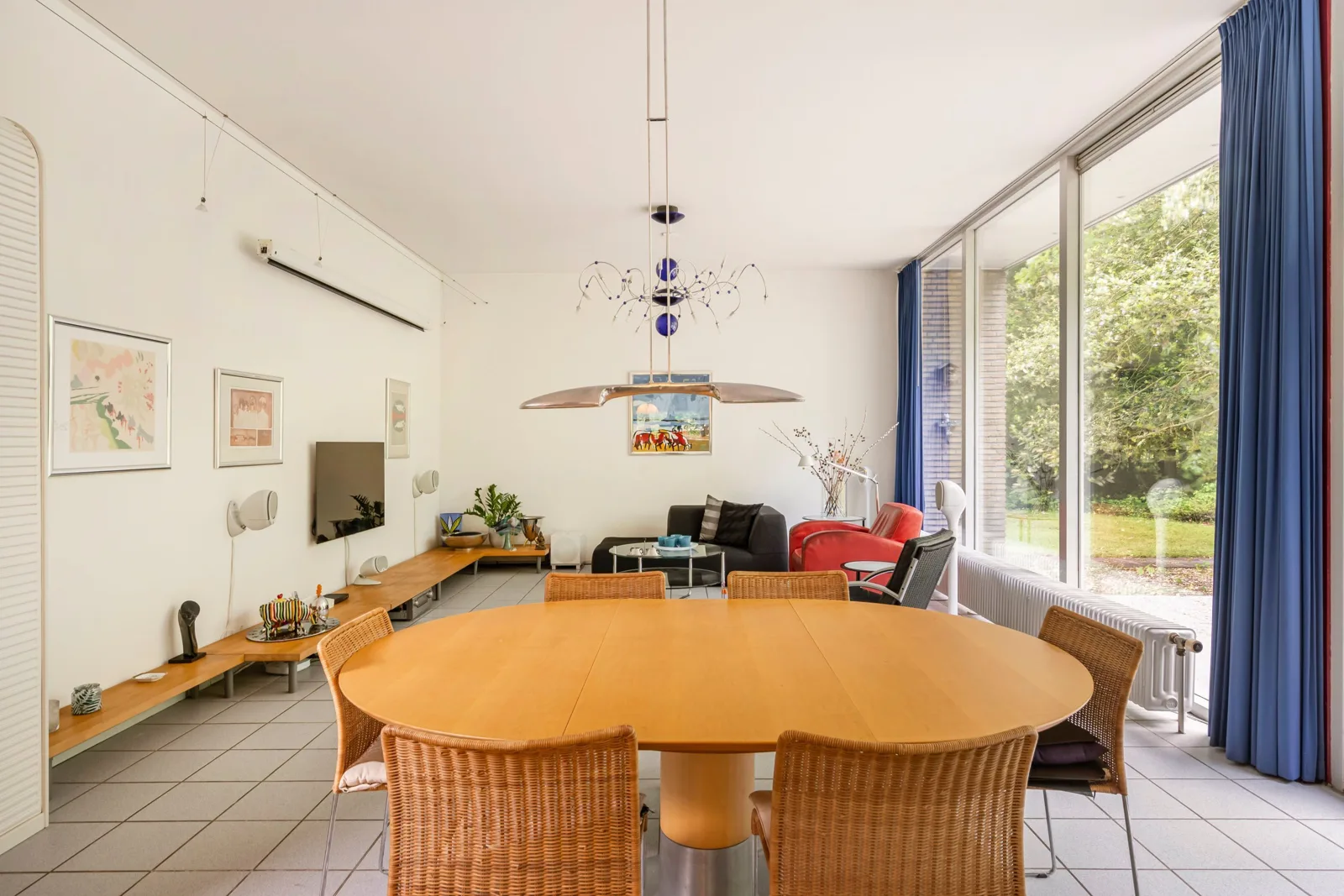 Rietveld-bungalow Folgeralaan 13, Drachten – eetkamer