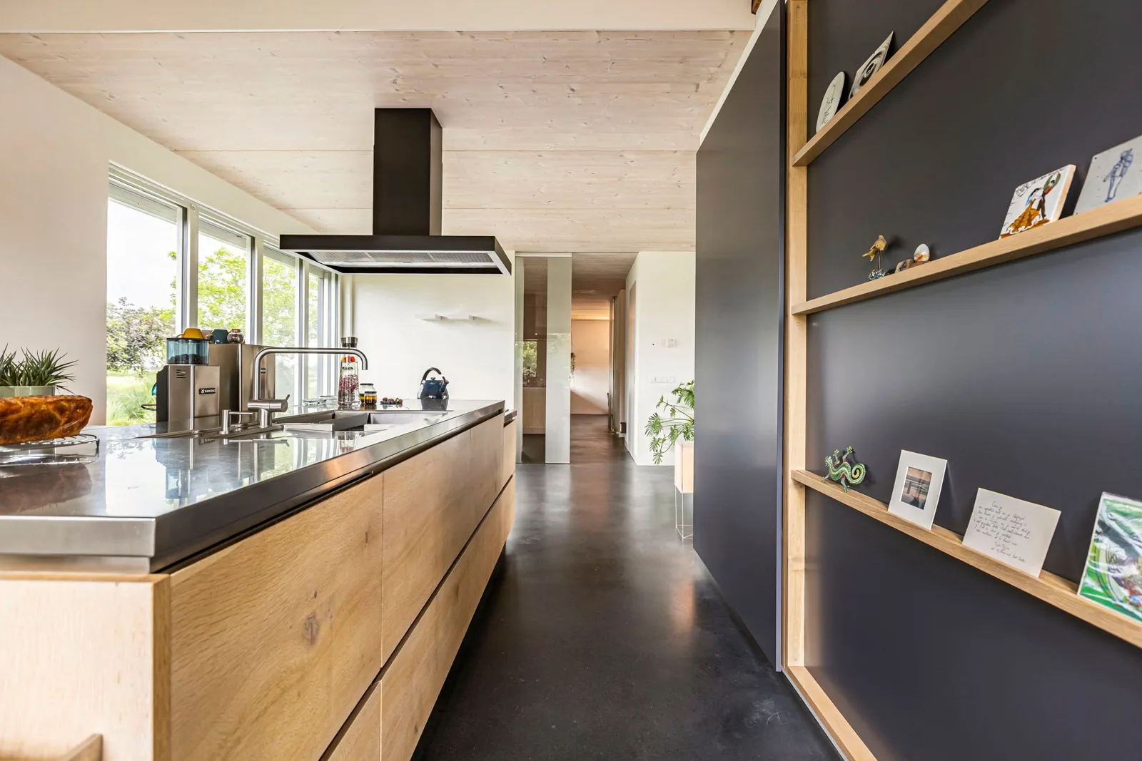 Architectuurwoning, Langelille – de keuken