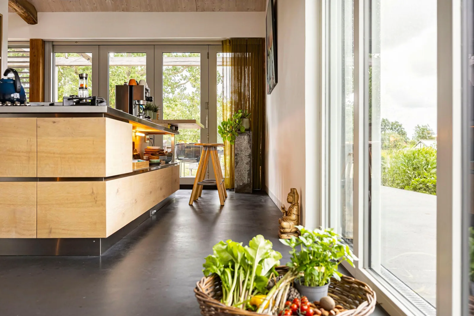Architectuurwoning, Langelille – keuken aan de tuin
