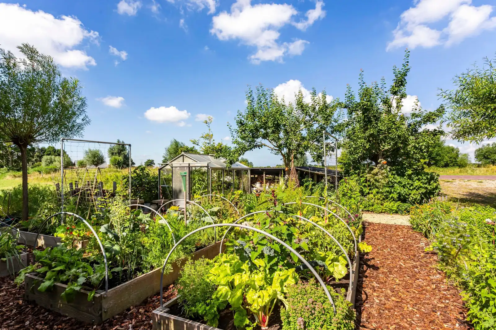 Architectuurwoning, Langelille – de moestuin