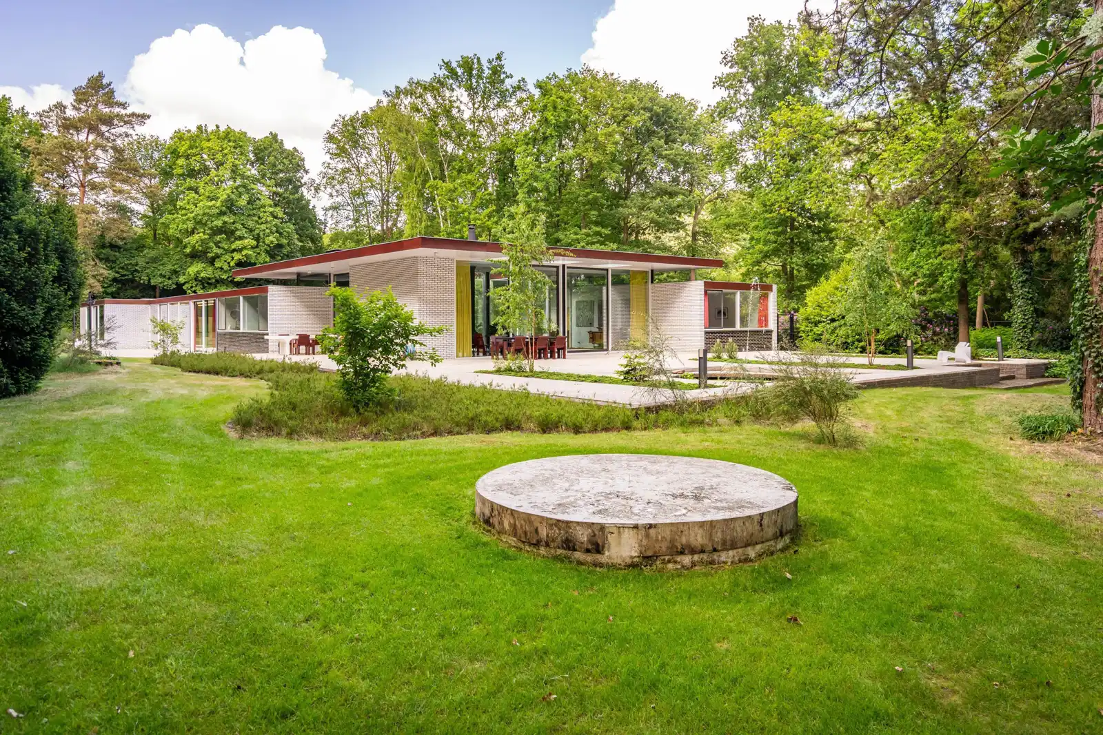 Woonhuis Bosschaert, Laren – tuinzijde met het hele huis