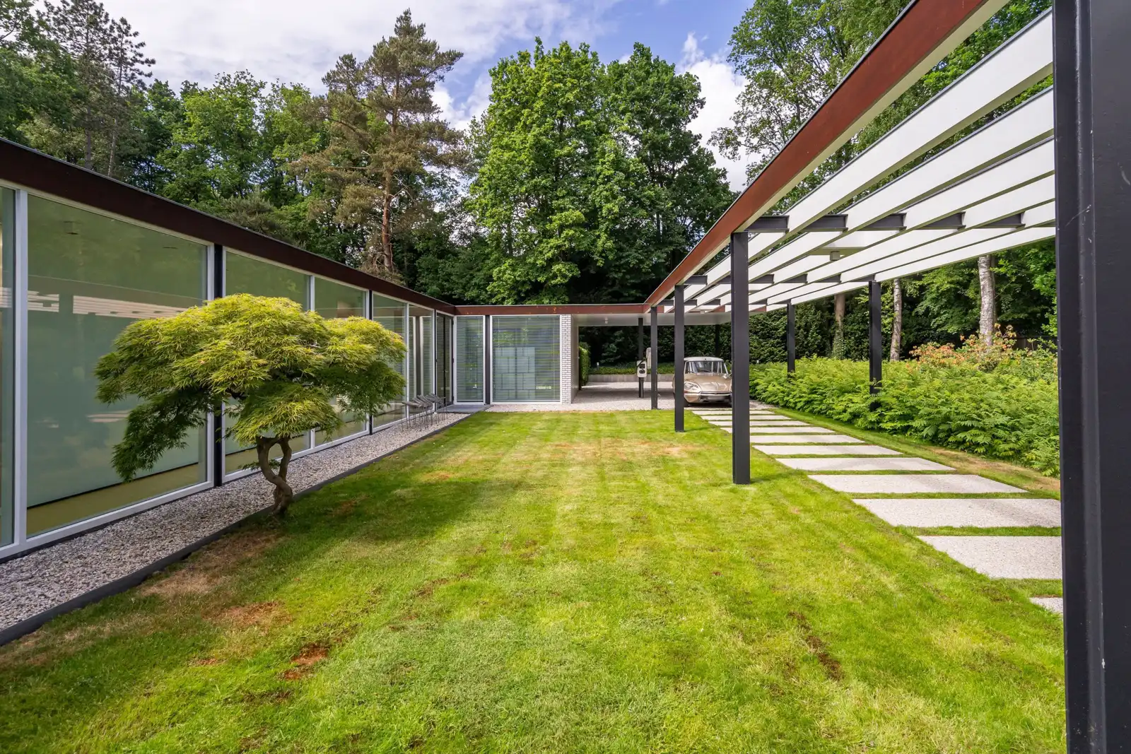 Woonhuis Bosschaert, Laren – patio
