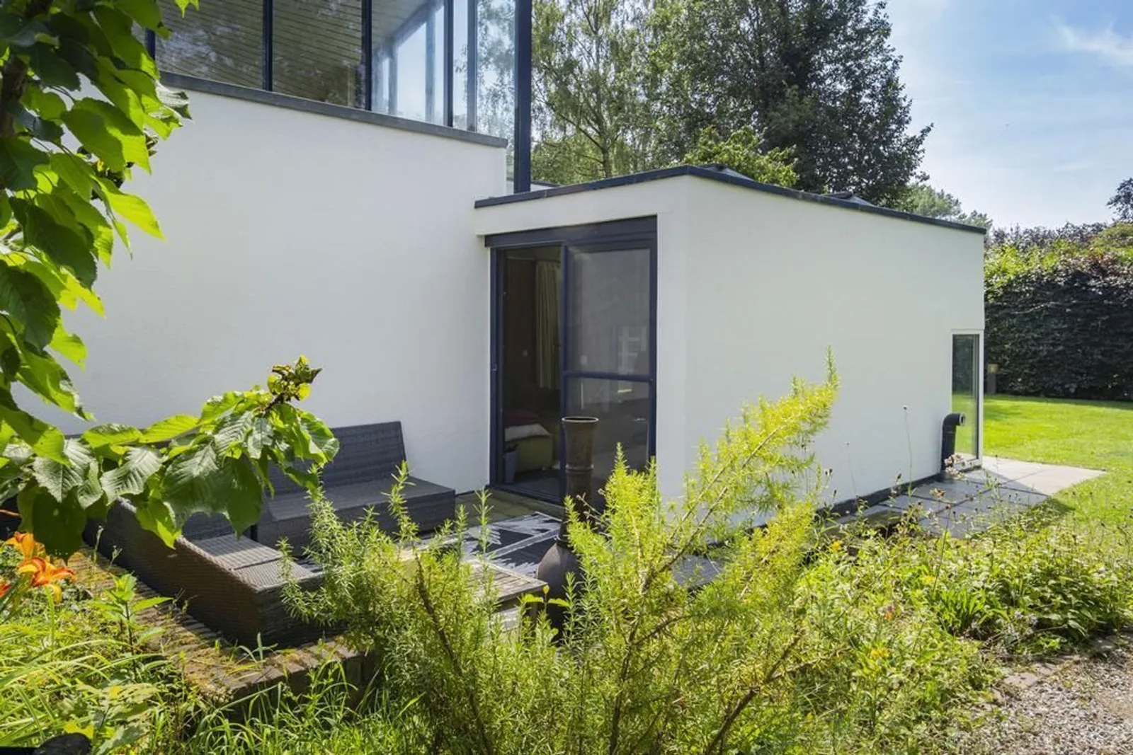 Huize Sisu, Nijmegen – aanbouw in de tuin
