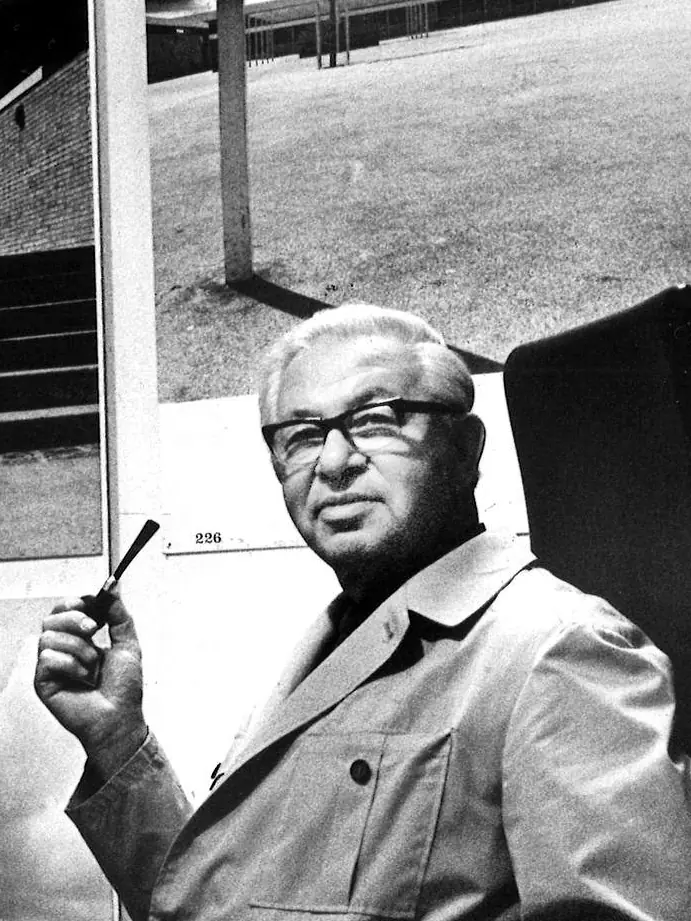 Portret van Arne Jacobsen (1968)