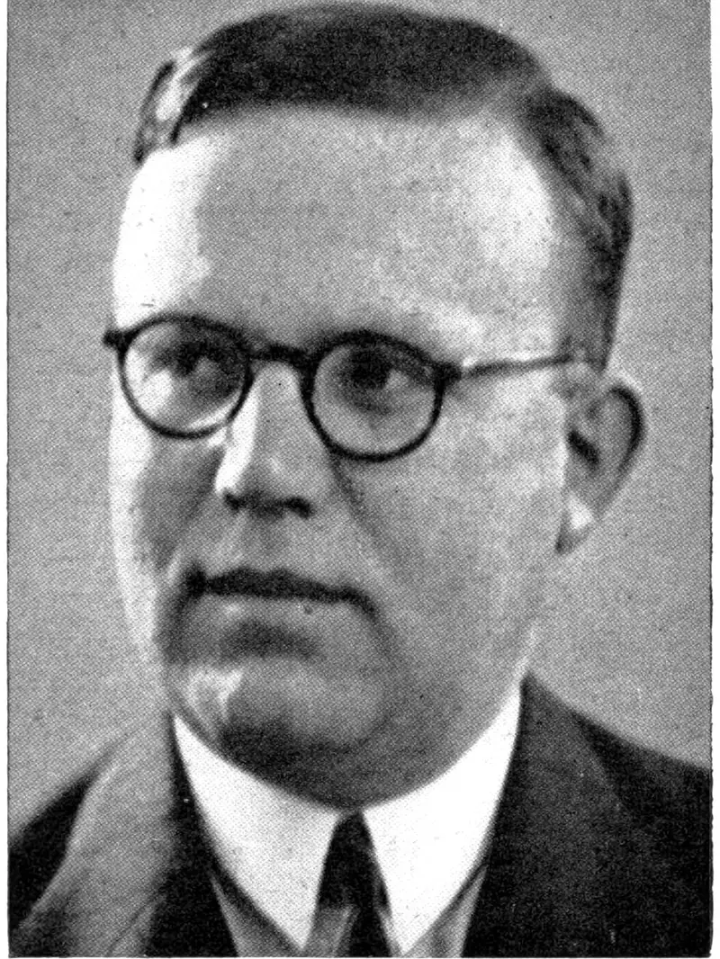 Portret van Johannes Brinkman, ca. 1938