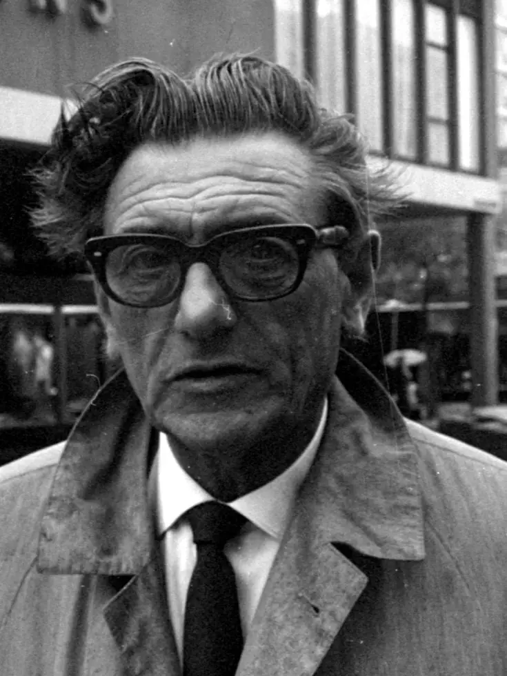 Portret van Jo van den Broek, 1968