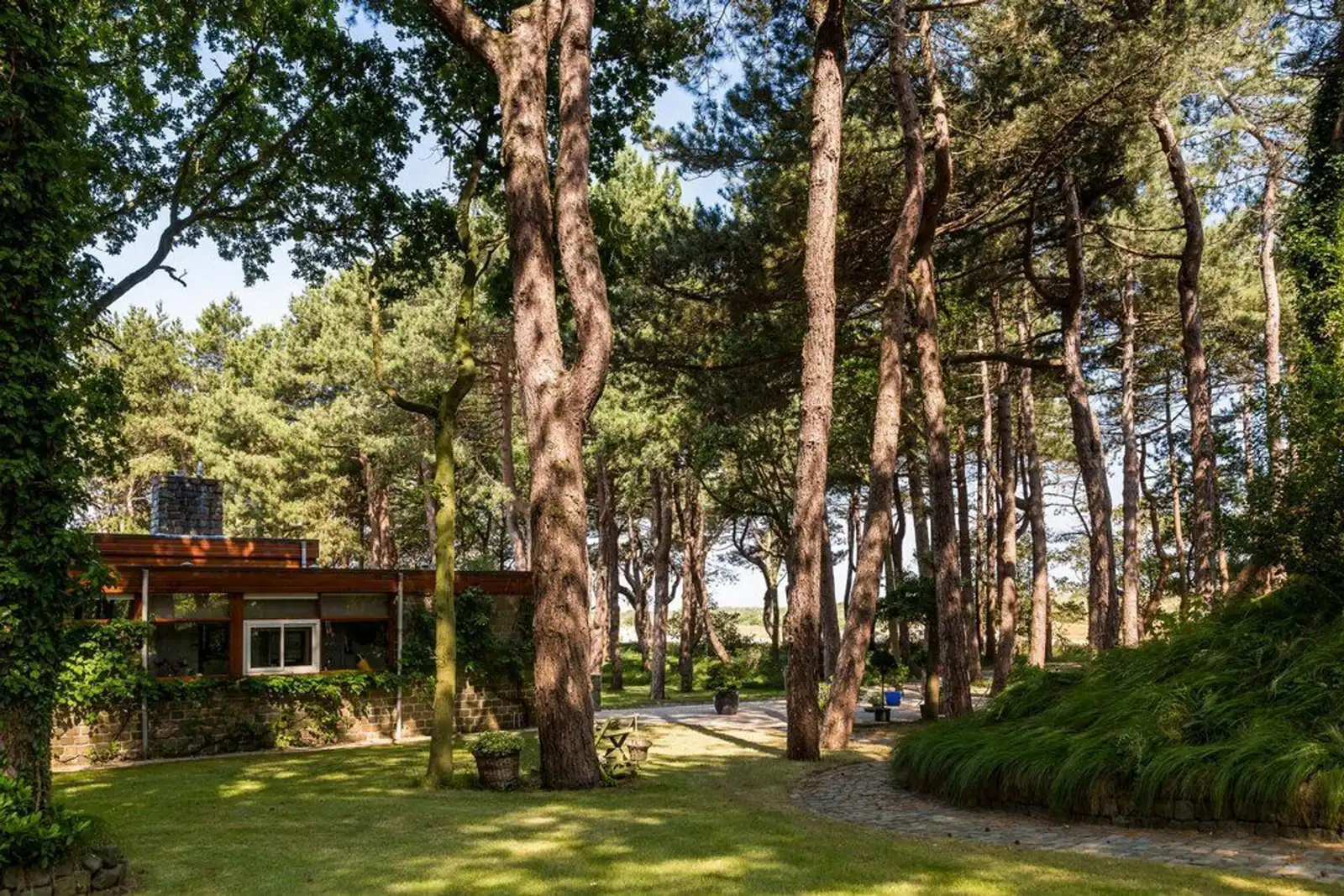 Landgoed Schouwse Hoeve, Renesse – de villa tussen de bomen