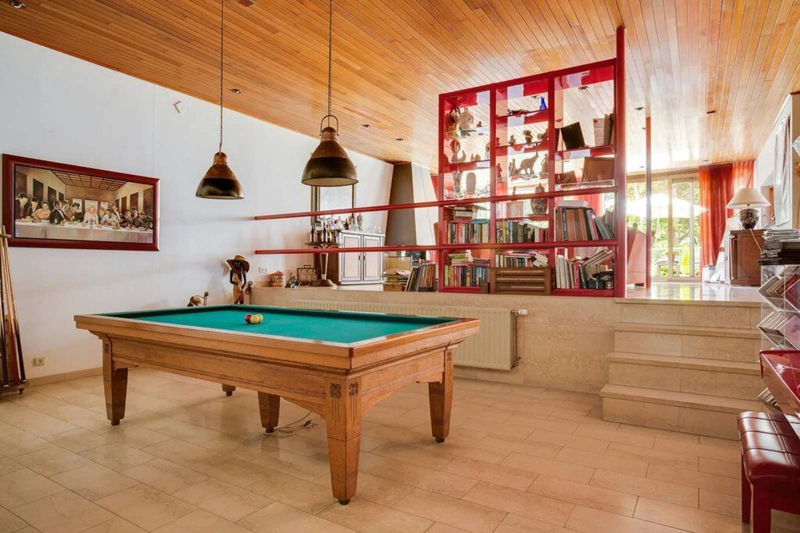 Landgoed Schouwse Hoeve, Renesse – biljartkamer