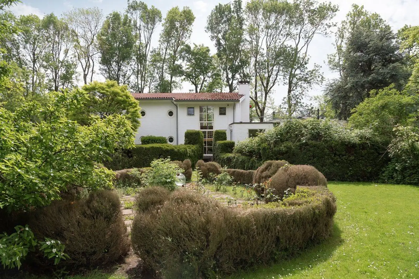 Villa ‘Voorbij de wegen’, Rhoon – tuin
