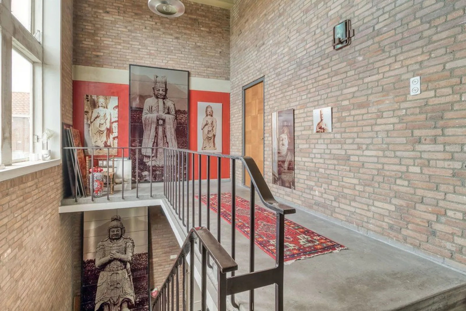 Voormalig raadhuis Schoondijke, Schoondijke – trappenhuis