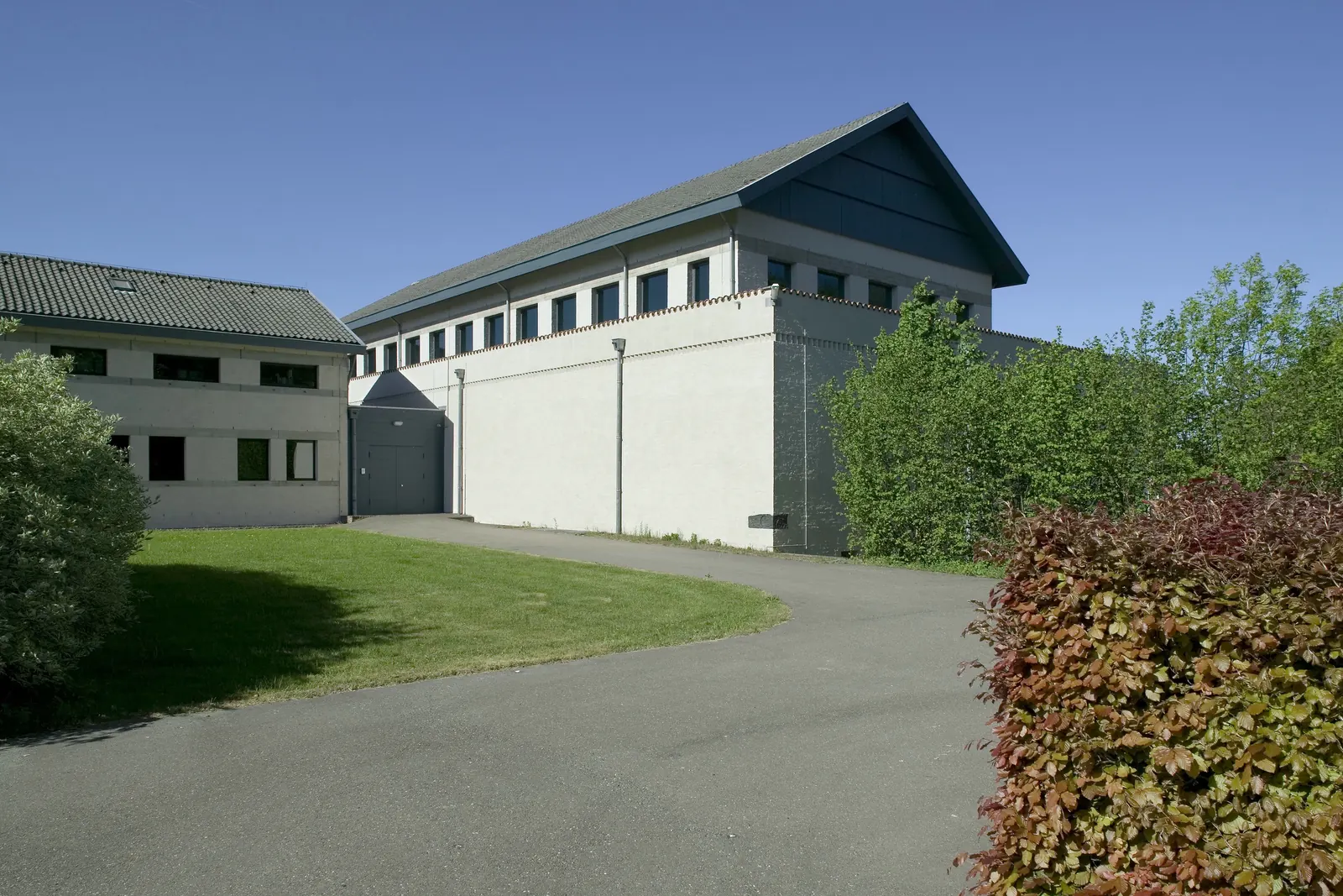 Abdijkerk Sint-Benedictusberg, Mamelis (Vaals) (1956–1968), ontwerp Dom Hans van der Laan
